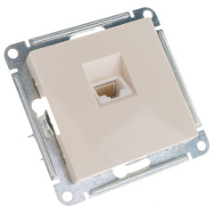 Розетка PC AtlasDesign беж. SchE ATN000283