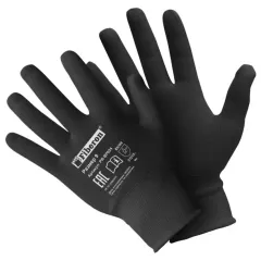 Перчатки Fiberon для сборочных работ, черные (479862)
