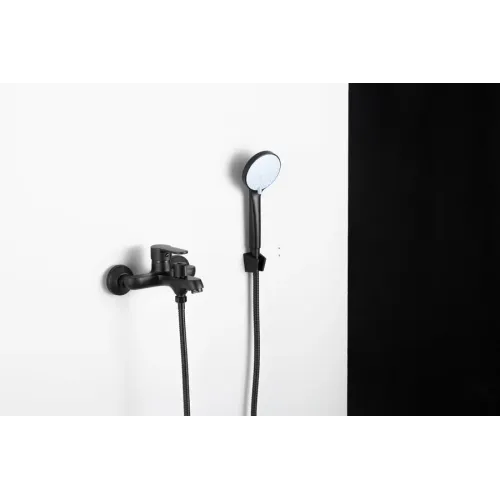 Смеситель для ванны FRUD R32157-6, чёрный