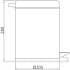 Ведро для мусора HAIBA 5л, с педалью, хром, HB702 (797846)