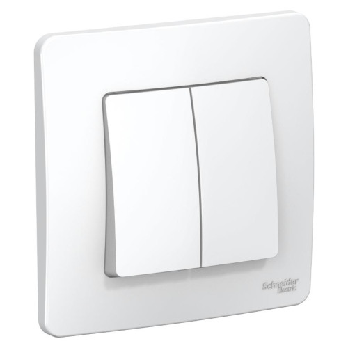Выключатель 2-кл BLANCA 10А бел. SchE BLNVS010501