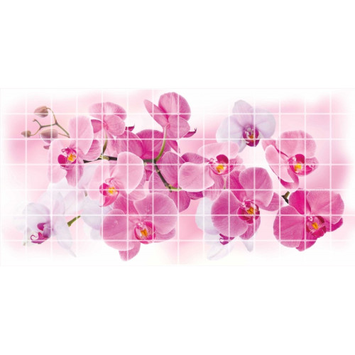 Панель ПВХ  Artdekart Мозаика 955*480*0,3 ОРХИДЕЯ-РОЗЕЯ (10)