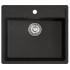 Мойка комп. MIXLINE ML-GM15 500х560x180мм, черная (308), сифон
