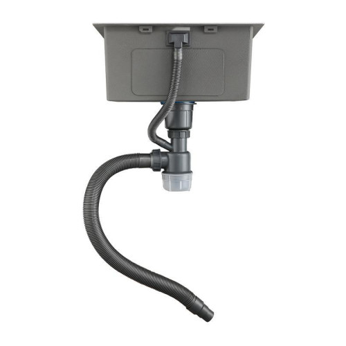 Мойка нерж. врезная GAPPO 50х50х21,5 см тол. 3 мм, золото (сифон, коландер) GS5050-3