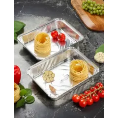 Форма для запекания Daniks алюминий 2шт 1,1л Прямоугольная (462891)