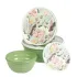 Набор мисок Homver Latina с крышками, зеленый (495779)