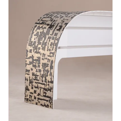 Карниз Ле-Гранд Бруно 2,0м (2ряд) черное золото с поворотами (3)