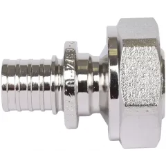 Евроконус для PEX трубы аксиальный никелированный GAPPO ф 16х2.2 мм