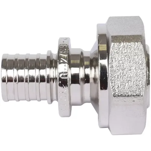 Евроконус для PEX трубы аксиальный никелированный GAPPO ф 16х2.2 мм