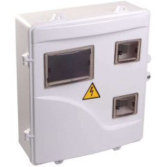 Щит учетно-распред. пластиковый ЩУРн-П 3/6 IP55 (400х350х125) IEK MSP306-3-55 (270988)