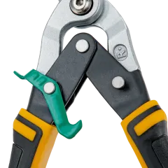 Ножницы по металлу Denzel прямой и правый рез (78371)