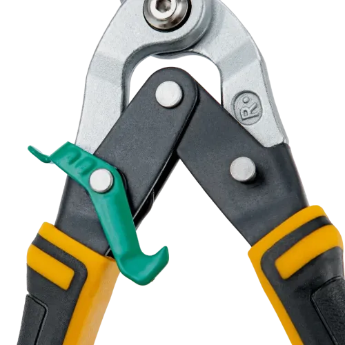 Ножницы по металлу Denzel прямой и правый рез (78371)