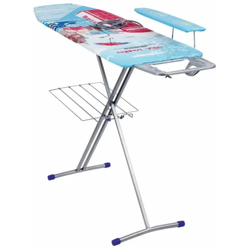 Гладильная доска NIKA Н7, подставка для утюга, рукав, розетка, полка (195519)