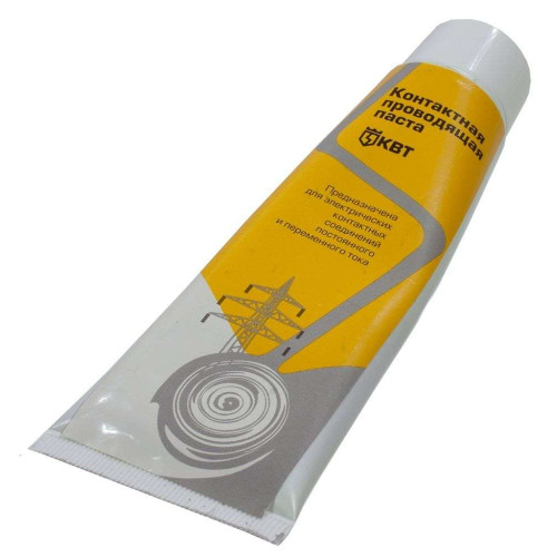 Паста контактная электропроводящая 100г КВТ (85713)