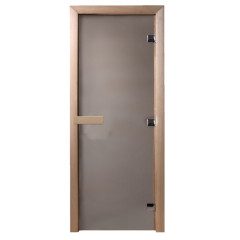 Дверь банная DoorWood 70*200 Сатин(*8)