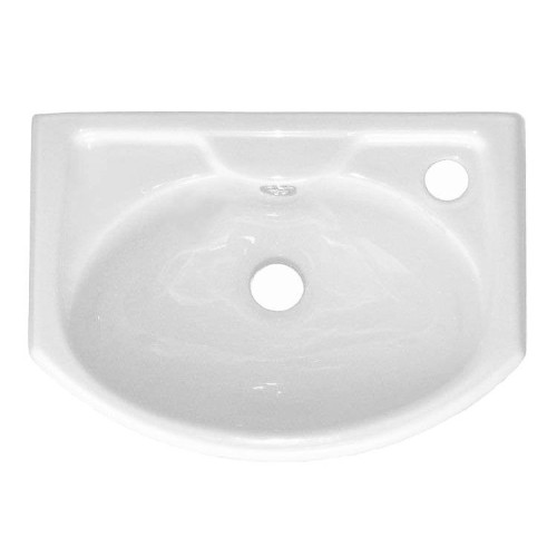 Умывальник мебельный 40 Азов с отв., белый