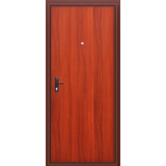 Дверь метал. Спарта Эконом металл/хдф, итал. орех 850/860 L левая