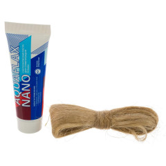 Паста сантехническая 270гр + лён 40гр AquaflaxNano
