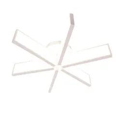 Светильник ESTARES MALDI 120W(1200Lm) 2000K-4000K-6000K ПДУ, белый/белый