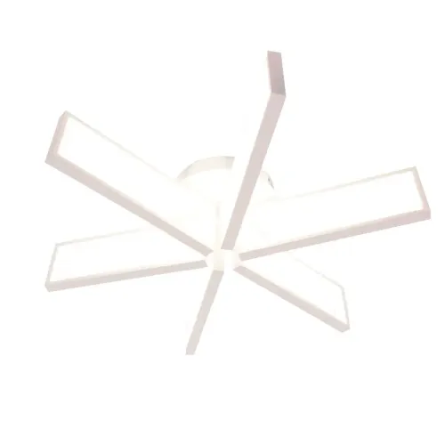 Светильник ESTARES MALDI 120W(1200Lm) 2000K-4000K-6000K ПДУ, белый/белый