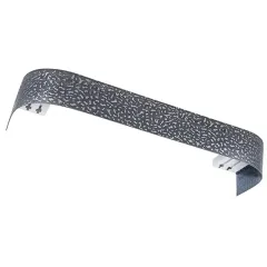 Карниз Ле-Гранд Капелла 2,4м (2ряд) антрацит с поворотами (5)