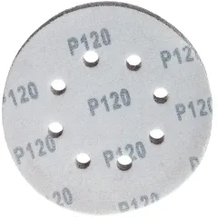 Круг шлиф. MATRIX перф. 125мм, P 120, 5 шт (73806)