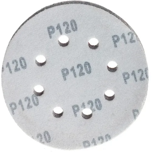 Круг шлиф. MATRIX перф. 125мм, P 120, 5 шт (73806)