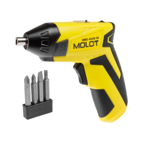 Отвертка аккумуляторная MOLOT MBS 4048/4548 Ni (MBS4548Ni2011)
