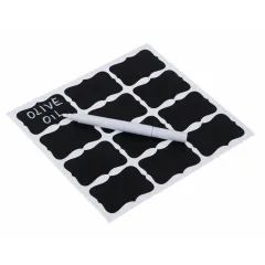 Наклейки VETTA на банки для специй и заготовок 24шт+маркер (440-019)