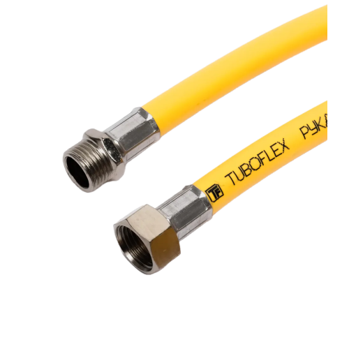 Подводка для газа TUBOFLEX желтая 0,6 м г/ш