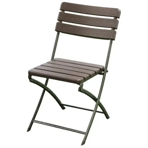 Стул Green Days садовый 82х56х46 см, металл/пластик коричневый (492937)