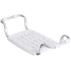 Сидение для ванны NIKA 70х29см, пластик/металл до 100 кг, раздвижное СВ5/Б