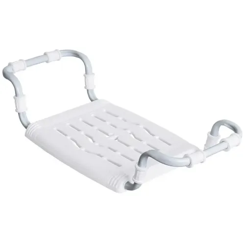 Сидение для ванны NIKA 70х29см, пластик/металл до 100 кг, раздвижное СВ5/Б