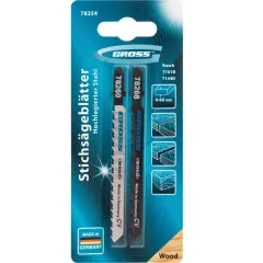 Пилки для лобзика GROSS T101B+T144D (78254)