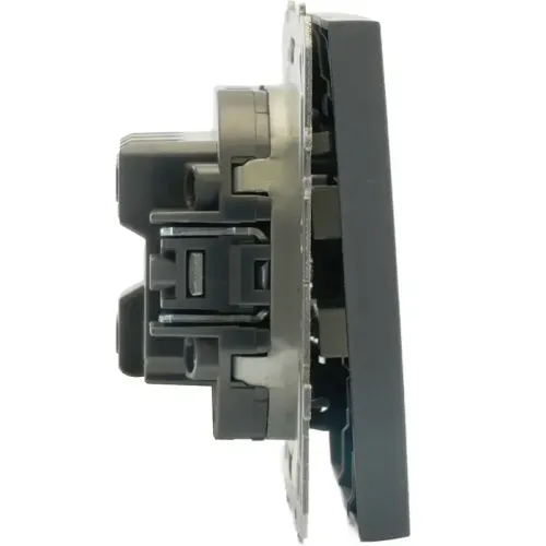 Выключатель 3-кл ЭМИЛИ черный RSW10-5108-05