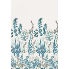 Шторка для ванной Водоросли, полиэстер, T2022-7095 180х180см (427917)