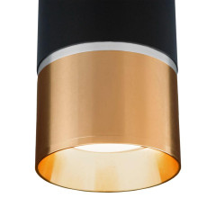 Светильник накладной ES DLN106 GU10 черный/золото