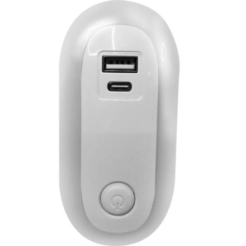 Светильник-ночник (LED) Camelion NL-267 с функцией заряда USB+Type-C