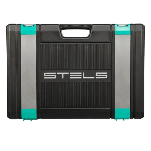 Набор инструментов STELS 216 пр. 1/4, 3/8, 1/2, Cr-V, S2, усиленный кейс (14115)