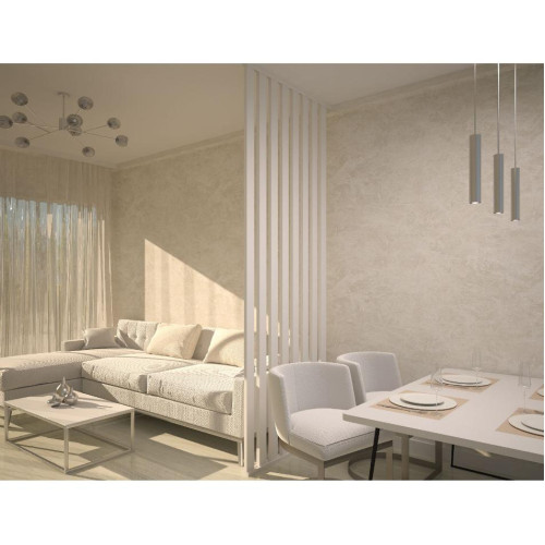 /МДФ Интерьерная рейка STELLA Милана Белый 2700*30*20 мм. (уп.8шт)