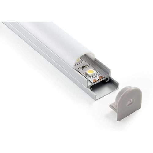 Профиль потолочный алюминиевый LL-2-ALP005 для LED ленты (20mm),oval