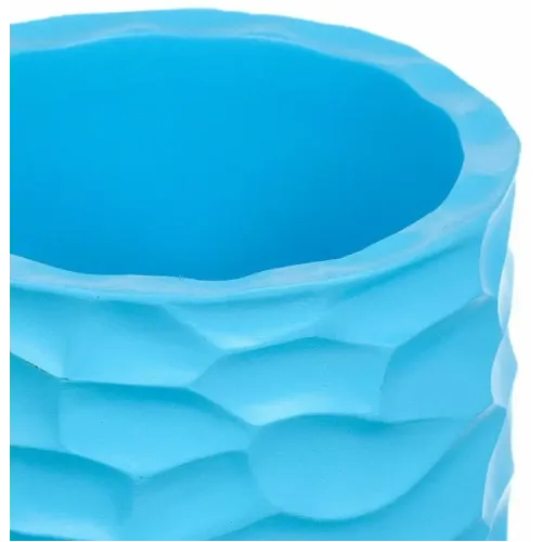 Держатель для зубных щеток (стакан) пластик, синий, RE1319CA-TB (453701)