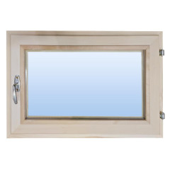 Окно DoorWood 40*60см стеклопакет (липа)