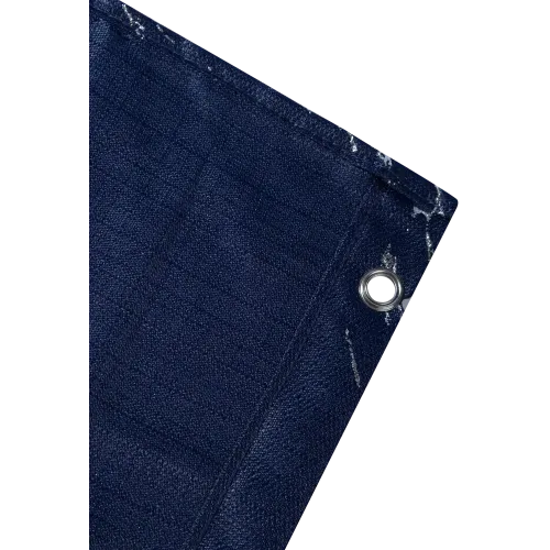 Шторка для ванной MARBLE полиэстер 180x200cм синий (891262)