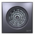 Вентилятор осевой D100 AURA 4C dark gray metal с обратным клапаном