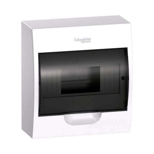 Бокс навес. с прозрач. дв. 1ряд/ 8мод, шина ноль,земля Easy9 Box EZ9E108S2SRU (608834)