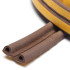 Уплотнитель KIM TEC Р-профиль, коричневый 9х5,5мм (цена за 1м двойного)