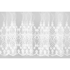 Тюль Ле-Гранд Флер 300*260 с утяжелителем белый