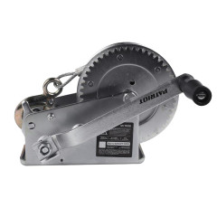 Лебедка барабанная тросовая PATRIOT WH 1500B тяга 1,5т, трос 8м