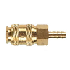 Адаптер пневмо ECO быстросъем. МАМА х елочка 08 мм (латунь) (AB-F/E08)